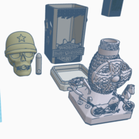 BOTTLE CASE | JACK DANIELS HARLEY DAVIDSON BOTTLE CASE ! - Thumbnail 2