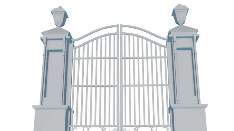 Iron gate 3D v3