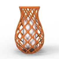 intertwining line vase - Thumbnail 1