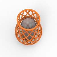 intertwining line vase - Thumbnail 5