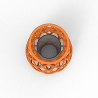 intertwining line vase - Thumbnail 6