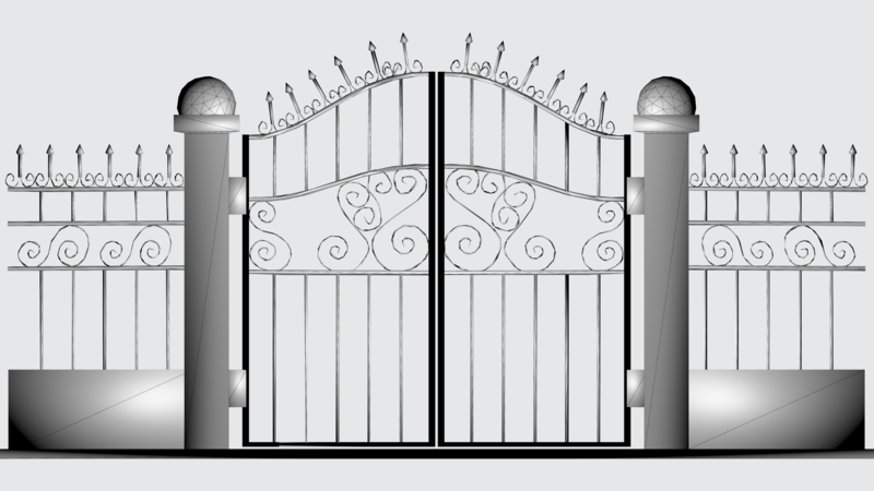 Gate 3D - Pinshape