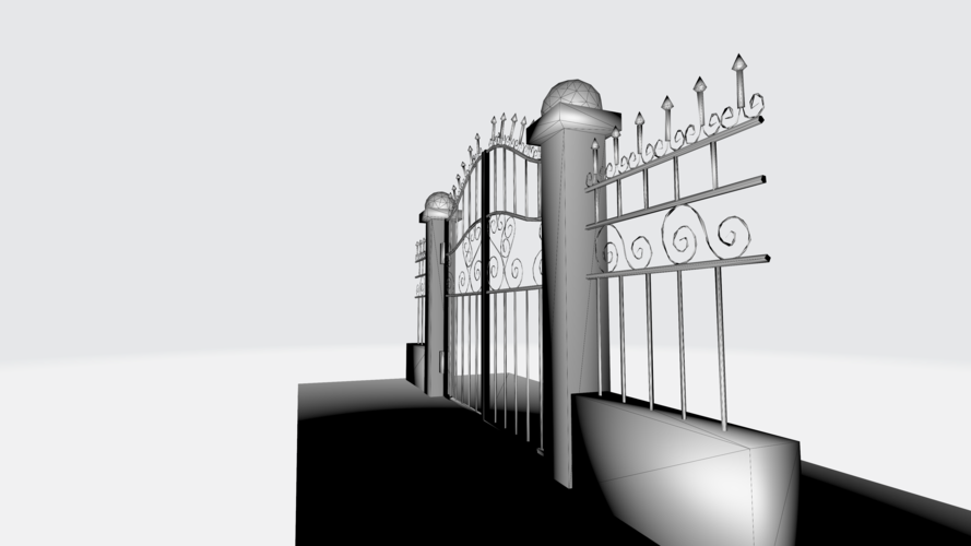 Gate 3D 3D Print 538664