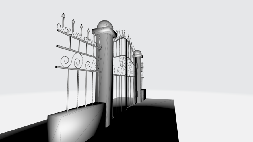 Gate 3D 3D Print 538665