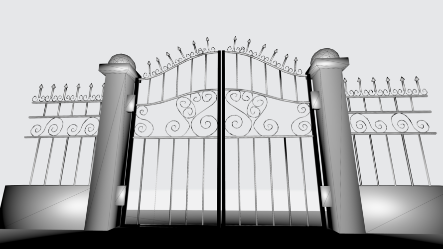 Gate 3D 3D Print 538667