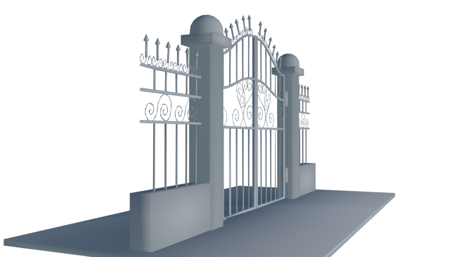 Gate 3D 3D Print 538670