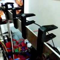 Adjustable Spool Mount for 4mm Aluminum or Box Frame  - Thumbnail 3