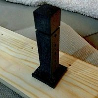 Adjustable Spool Mount for 4mm Aluminum or Box Frame  - Thumbnail 5