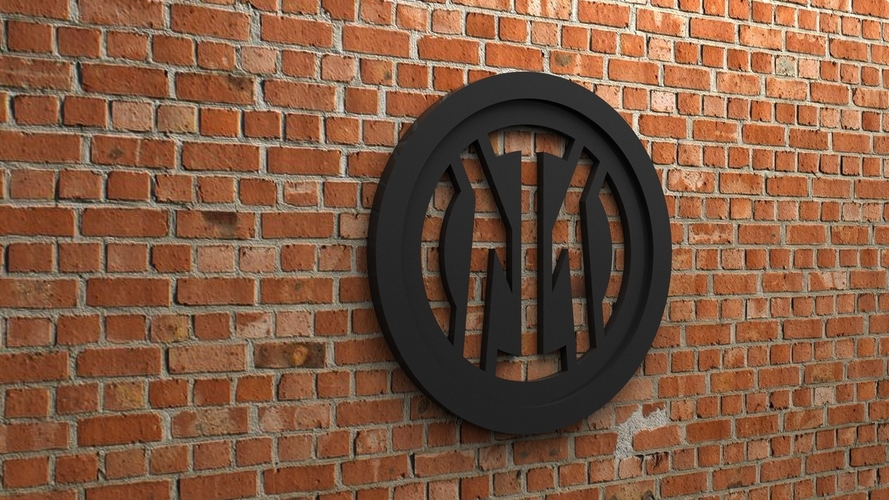 Inter Milan New Logo 3D Print 538726