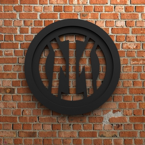 Inter Milan New Logo 3D Print 538729