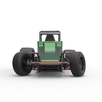 Vintage Sprint car while turning 1:25 - Thumbnail 4