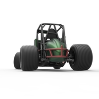 Vintage Sprint car while turning 1:25 - Thumbnail 15