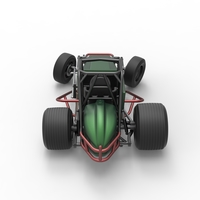 Vintage Sprint car while turning 1:25 - Thumbnail 17