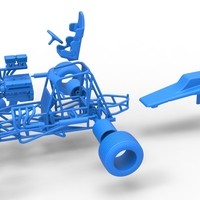 Vintage Sprint car while turning 1:25 - Thumbnail 23