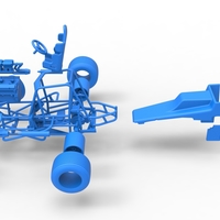 Vintage Sprint car while turning 1:25 - Thumbnail 24