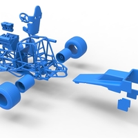 Vintage Sprint car while turning 1:25 - Thumbnail 25