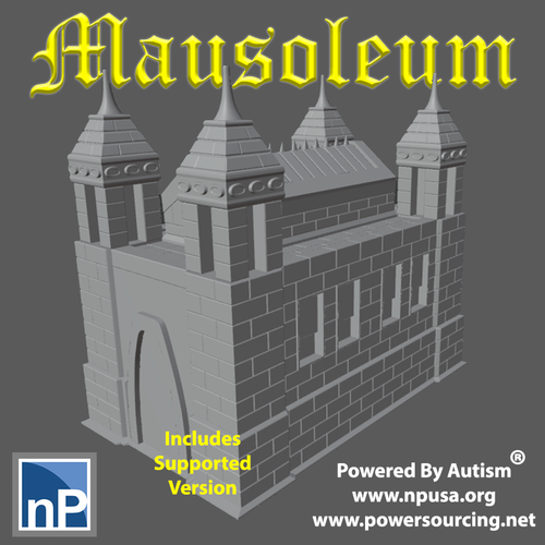 Modern Marvels - Mausoleum 3D Print 538756