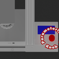 Small Ender 5 kurled knob 3D Printing 538806