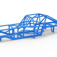 Frame of Outlaw Figure 8 Modified stock car 1:25 - Thumbnail 1