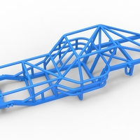 Frame of Outlaw Figure 8 Modified stock car 1:25 - Thumbnail 2