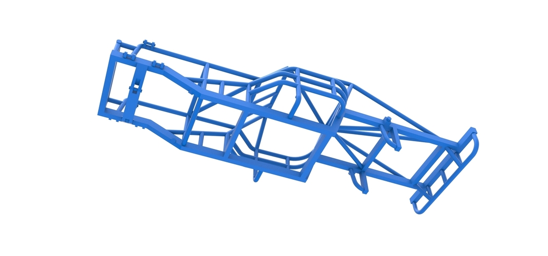 Frame of Outlaw Figure 8 Modified stock car 1:25 3D Print 538809