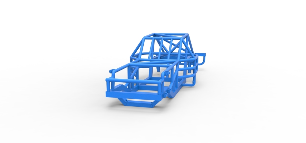 Frame of Outlaw Figure 8 Modified stock car 1:25 3D Print 538810