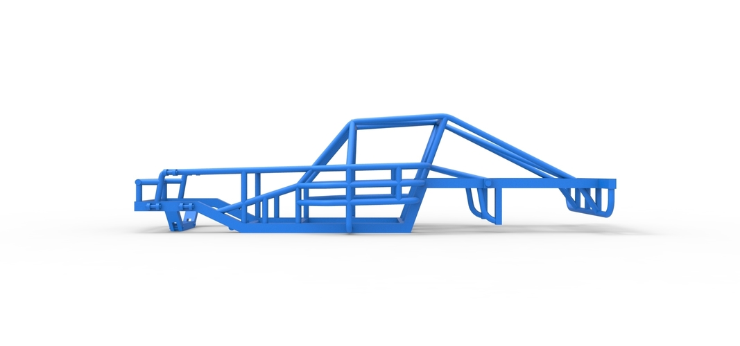 Frame of Outlaw Figure 8 Modified stock car 1:25 3D Print 538812