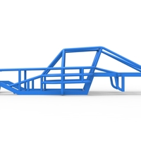 Frame of Outlaw Figure 8 Modified stock car 1:25 - Thumbnail 6