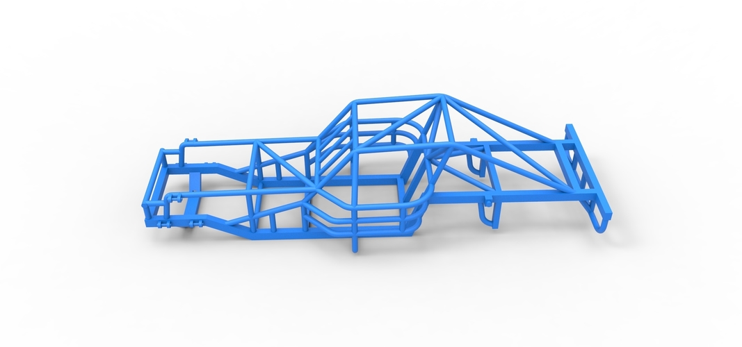 Frame of Outlaw Figure 8 Modified stock car 1:25 3D Print 538813