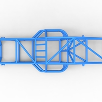 Frame of Outlaw Figure 8 Modified stock car 1:25 - Thumbnail 8
