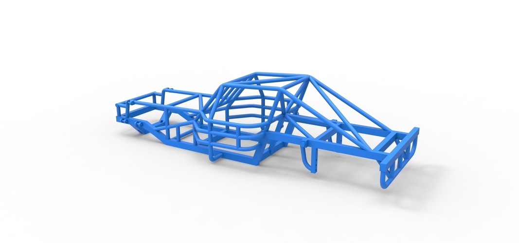 Frame of Outlaw Figure 8 Modified stock car 1:25 3D Print 538815