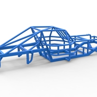 Frame of Outlaw Figure 8 Modified stock car 1:25 - Thumbnail 12