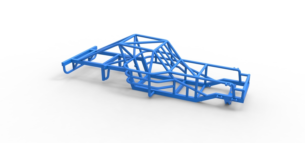 Frame of Outlaw Figure 8 Modified stock car 1:25 3D Print 538820