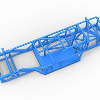 Frame of Small Block Supermodified race car 1:25 - Thumbnail 2