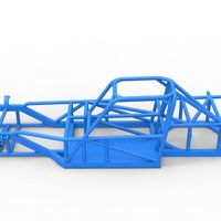 Frame of Small Block Supermodified race car 1:25 - Thumbnail 7