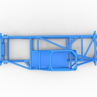 Frame of Small Block Supermodified race car 1:25 - Thumbnail 8