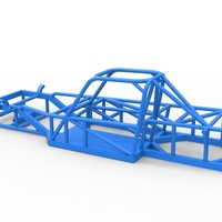 Frame of Small Block Supermodified race car 1:25 - Thumbnail 9
