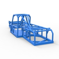 Frame of Small Block Supermodified race car 1:25 - Thumbnail 10