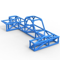 Frame of Supermodified rear engine race car 1:25 - Thumbnail 17