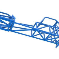 Frame of Supermodified front engine race car V1 Scale 1:25 - Thumbnail 3