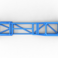 Frame of Supermodified front engine race car V1 Scale 1:25 - Thumbnail 8