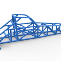 Frame of Supermodified front engine race car V2 1:25 - Thumbnail 13