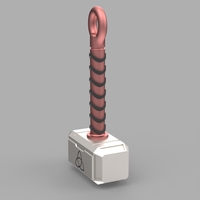 Hammer of Thor (Mjolnir) Key Chain - Thumbnail 2