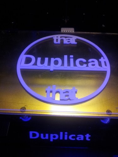 Duplicat that -calibration circle 3D Print 53892