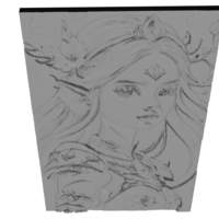 3D Warrior Girl: Striking Digital Art - Thumbnail 4