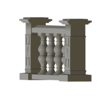 balustrade 3D - Thumbnail 2