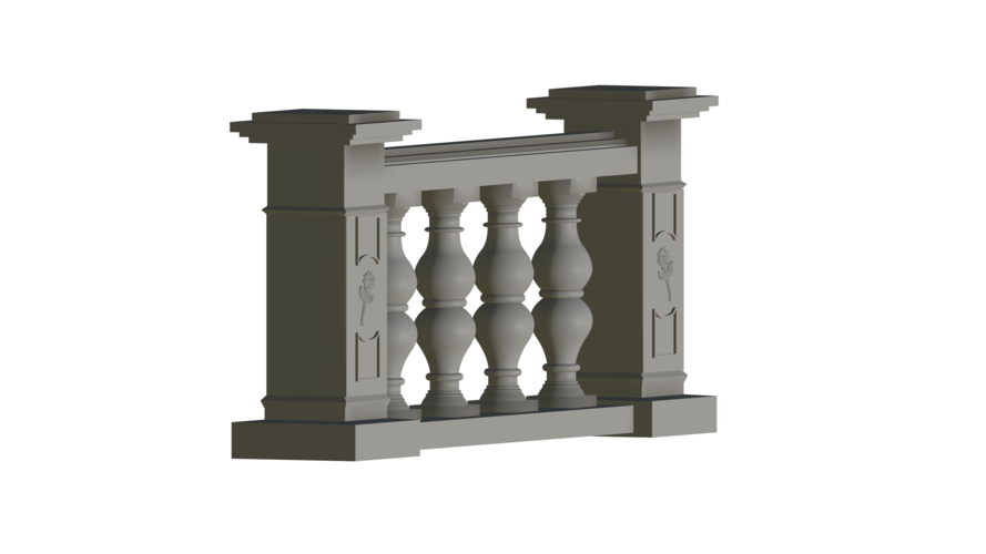 balustrade 3D 3D Print 539018