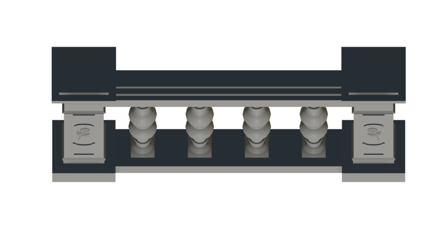 balustrade 3D 3D Print 539019