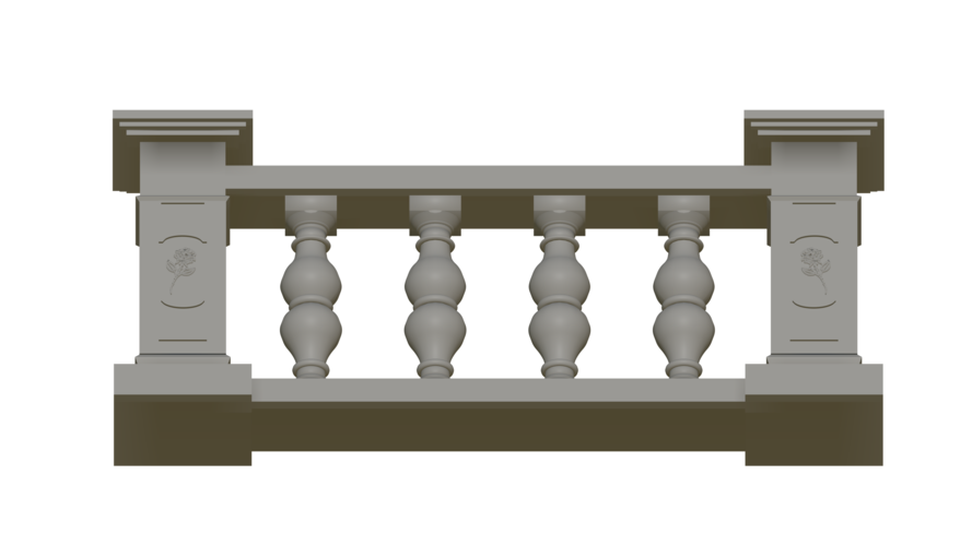 balustrade 3D 3D Print 539020