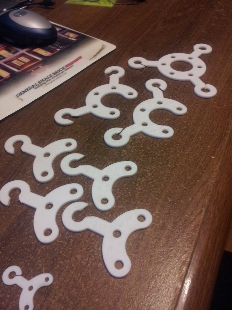 cable hook(2) for Rostock Max effector